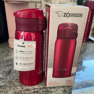 Zojirushi Stainless Steel Mug, 360ml Garnet Red